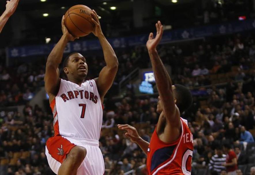 28 - Kyle Lowry, il play che ha convinto i Toronto Raptors a rinunciare al tanking. Usa Today Sports